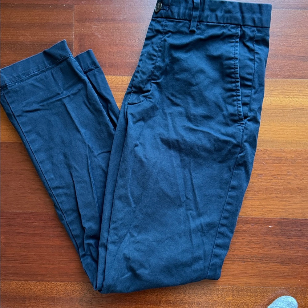 Banana Republic Dark Blue Slim Chinos 30x30
